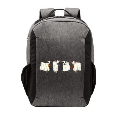 Funny Halloween Ghost Cows Trick Or Treat Cow Lover Vector Backpack