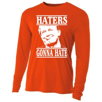 Funny Haters Gonna Hate Donald Trump Gift Presidenmeaningful Gift Cooling Performance Long Sleeve Crew