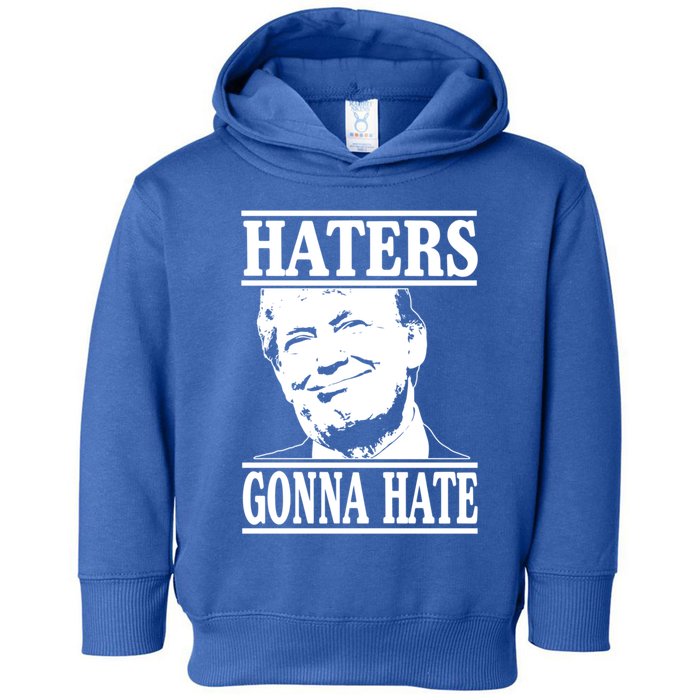 Funny Haters Gonna Hate Donald Trump Gift Presidenmeaningful Gift Toddler Hoodie