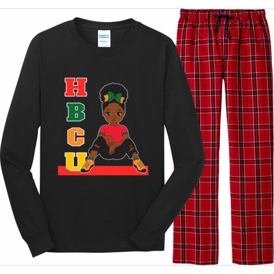 Future Hbcu Grad Historically Black College Future Funny Gift Long Sleeve Pajama Set