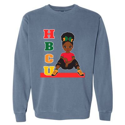 Future Hbcu Grad Historically Black College Future Funny Gift Garment-Dyed Sweatshirt