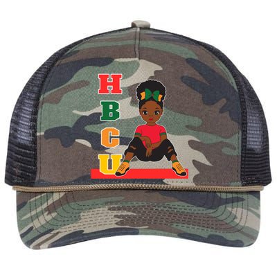 Future Hbcu Grad Historically Black College Future Funny Gift Retro Rope Trucker Hat Cap