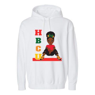 Future Hbcu Grad Historically Black College Future Funny Gift Garment-Dyed Fleece Hoodie