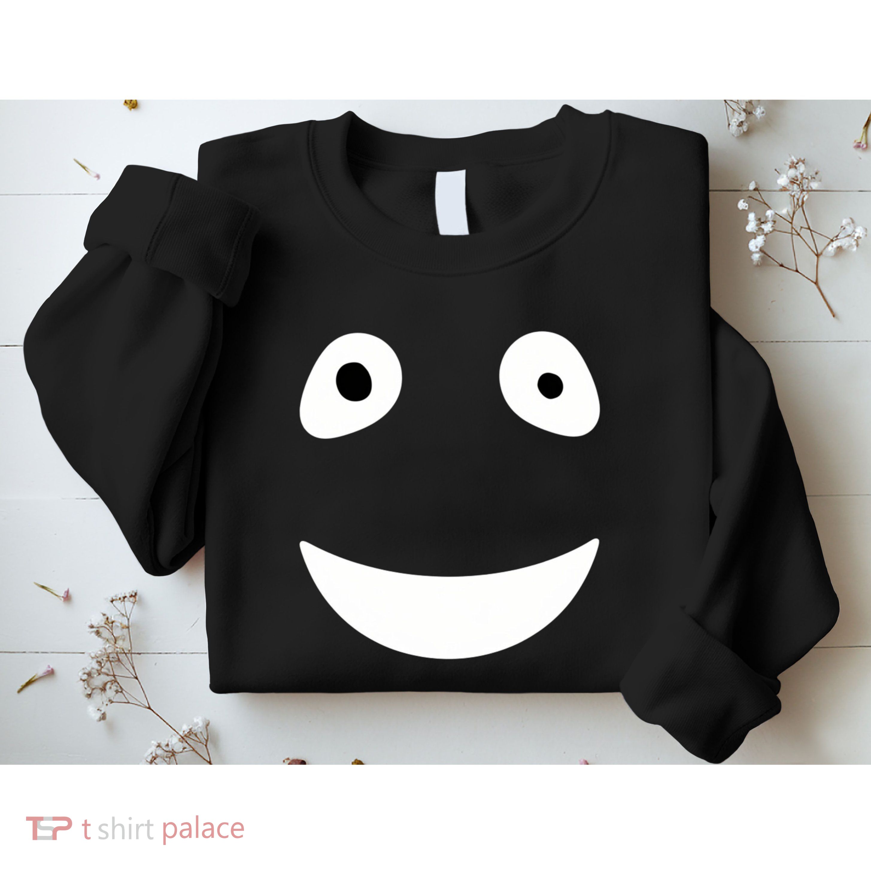 Funny Halloween Ghost Face Retro Spooky Sweatshirt