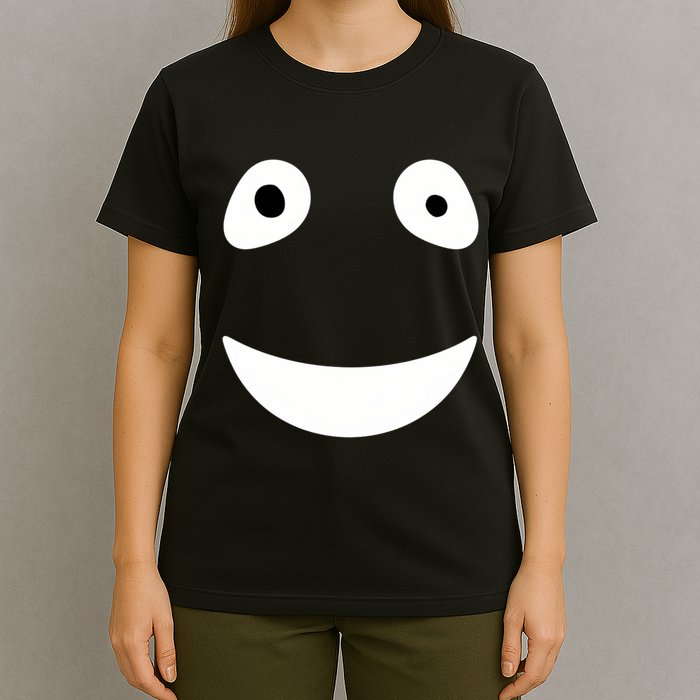 Funny Halloween Ghost Face Retro Spooky T-Shirt
