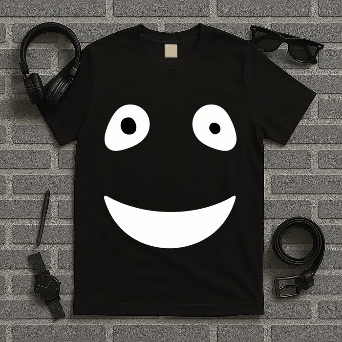 Funny Halloween Ghost Face Retro Spooky T-Shirt