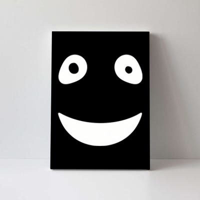 Funny Halloween Ghost Face Retro Spooky Canvas