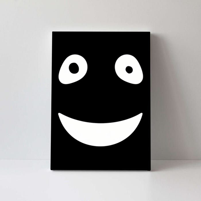 Funny Halloween Ghost Face Retro Spooky Canvas