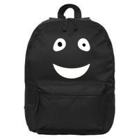 Funny Halloween Ghost Face Retro Spooky 16 in Basic Backpack