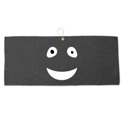 Funny Halloween Ghost Face Retro Spooky Large Microfiber Waffle Golf Towel