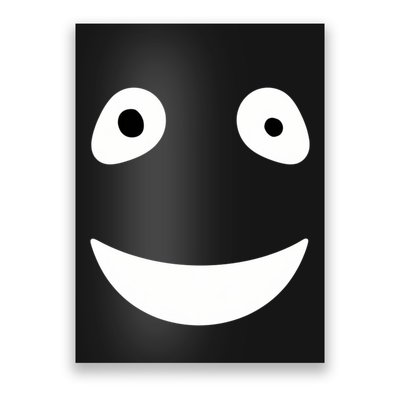 Funny Halloween Ghost Face Retro Spooky Poster
