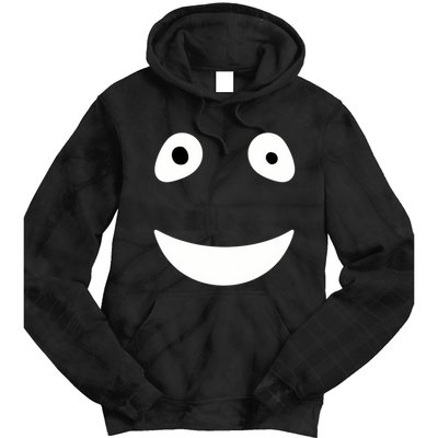 Funny Halloween Ghost Face Retro Spooky Tie Dye Hoodie