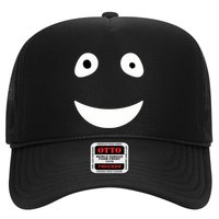 Funny Halloween Ghost Face Retro Spooky Trucker Hat