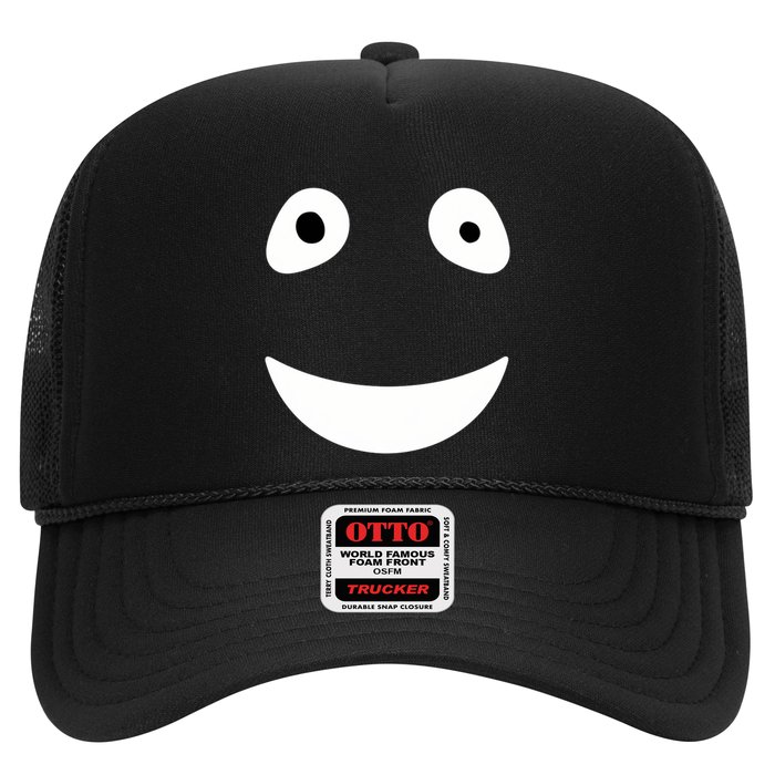 Funny Halloween Ghost Face Retro Spooky Trucker Hat