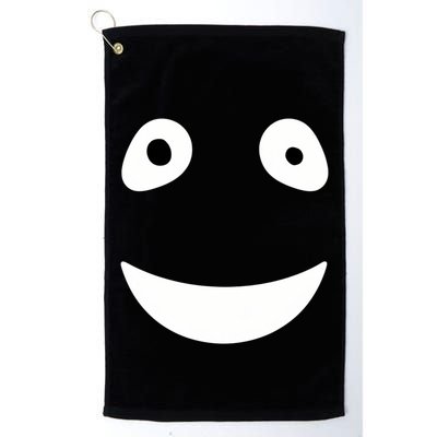 Funny Halloween Ghost Face Retro Spooky Golf Towel