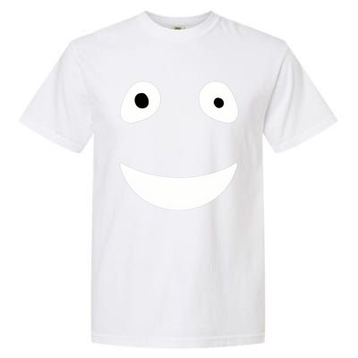 Funny Halloween Ghost Face Retro Spooky Garment-Dyed Heavyweight T-Shirt