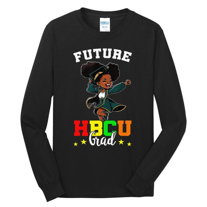 Future HBCU Grad Graduation HBCU Future College Student Tall Long Sleeve T-Shirt