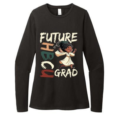 Future HBCU Grad History Black College  Womens CVC Long Sleeve Shirt