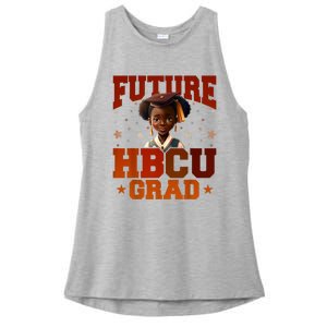 Future HBCU Grad History Black College Ladies PosiCharge Tri-Blend Wicking Tank