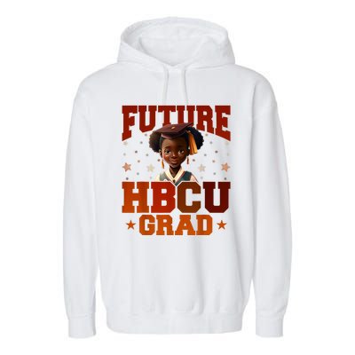 Future HBCU Grad History Black College Garment-Dyed Fleece Hoodie