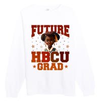 Future HBCU Grad History Black College Premium Crewneck Sweatshirt