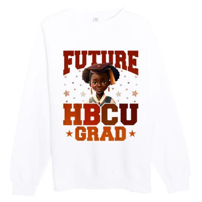 Future HBCU Grad History Black College Premium Crewneck Sweatshirt