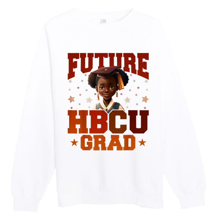 Future HBCU Grad History Black College Premium Crewneck Sweatshirt