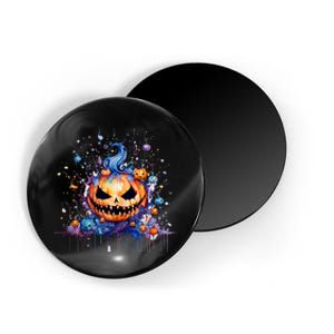 Funny Halloween Goblin Pumpkin Magnet