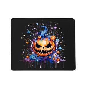 Funny Halloween Goblin Pumpkin Mousepad