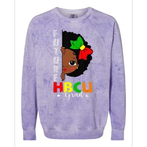 Future HBCU Grad Graduation Historically Black College Colorblast Crewneck Sweatshirt