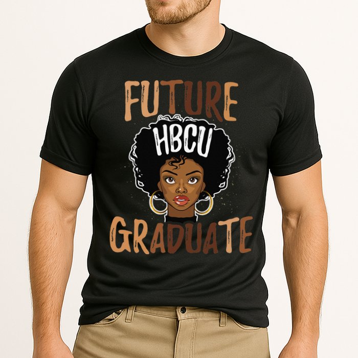 Future HBCU Grad History Black College  Melanin Cooling Performance Crew T-Shirt