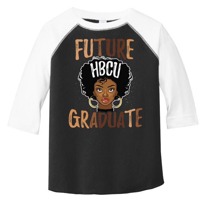 Future HBCU Grad History Black College  Melanin Toddler Fine Jersey T-Shirt
