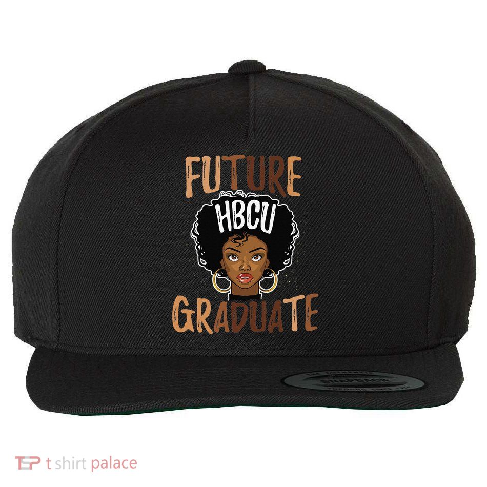 Future HBCU Grad History Black College  Melanin Wool Snapback Cap