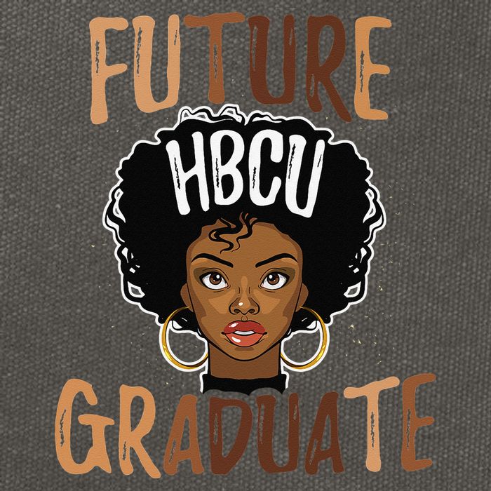 Future HBCU Grad History Black College  Melanin Cotton Canvas Backpack