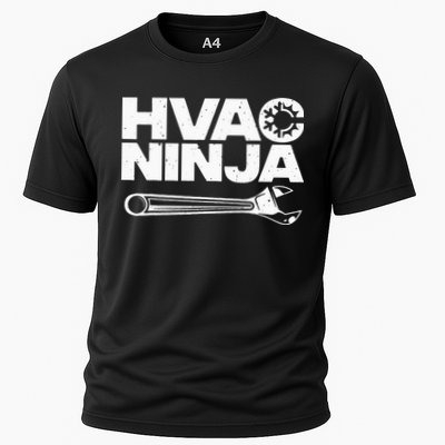 Funny HVAC Gift For Cool Technician Air Condition Lover Cooling Performance Crew T-Shirt