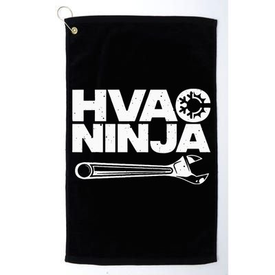 Funny HVAC Gift For Cool Technician Air Condition Lover Golf Towel