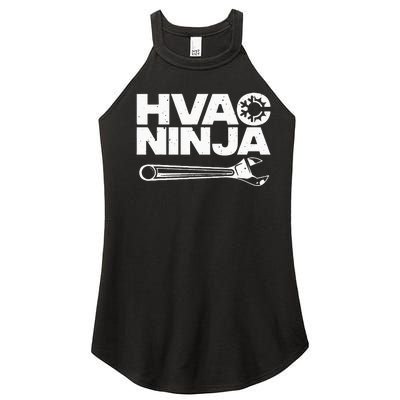 Funny HVAC Gift For Cool Technician Air Condition Lover Women’s Perfect Tri Rocker Tank