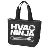 Funny HVAC Gift For Cool Technician Air Condition Lover Zip Tote Bag