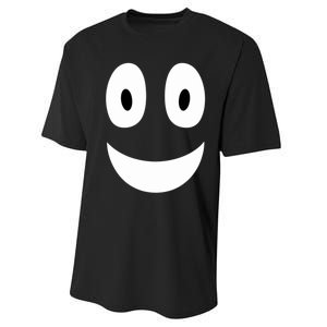 Funny Halloween Ghost Face Retro Spooky Performance Sprint T-Shirt