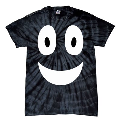 Funny Halloween Ghost Face Retro Spooky Tie-Dye T-Shirt