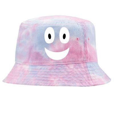 Funny Halloween Ghost Face Retro Spooky Tie-Dyed Bucket Hat