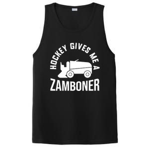 Funny Hockey Gives Me A Zamboner Hockey Lover Gift PosiCharge Competitor Tank