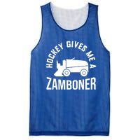 Funny Hockey Gives Me A Zamboner Hockey Lover Gift Mesh Reversible Basketball Jersey Tank