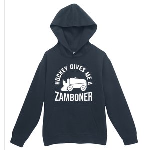 Funny Hockey Gives Me A Zamboner Hockey Lover Gift Urban Pullover Hoodie