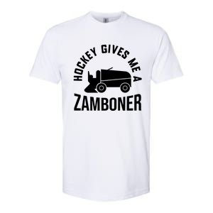 Funny Hockey Gives Me A Zamboner Hockey Lover Gift Softstyle CVC T-Shirt