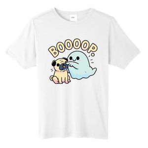 Funny Halloween Ghost Pug Boop Silly Puppy Dog Humor Tall Fusion ChromaSoft Performance T-Shirt