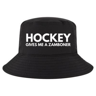 Funny Hockey Gives Me A Zamboner Gift Cool Comfort Performance Bucket Hat