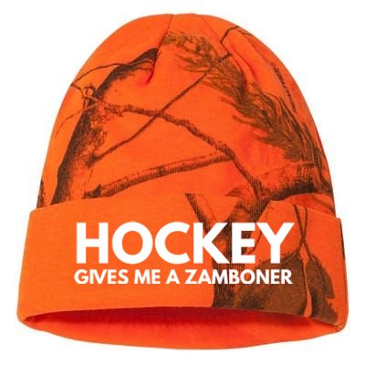 Funny Hockey Gives Me A Zamboner Gift Kati Licensed 12" Camo Beanie