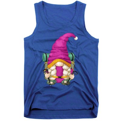 Funny Hiking Gnome For Camping Grandma And Hiker Mom Gift Tank Top