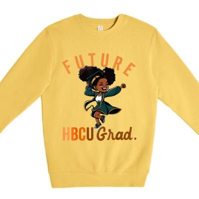 Future HBCU Grad History Black College Premium Crewneck Sweatshirt